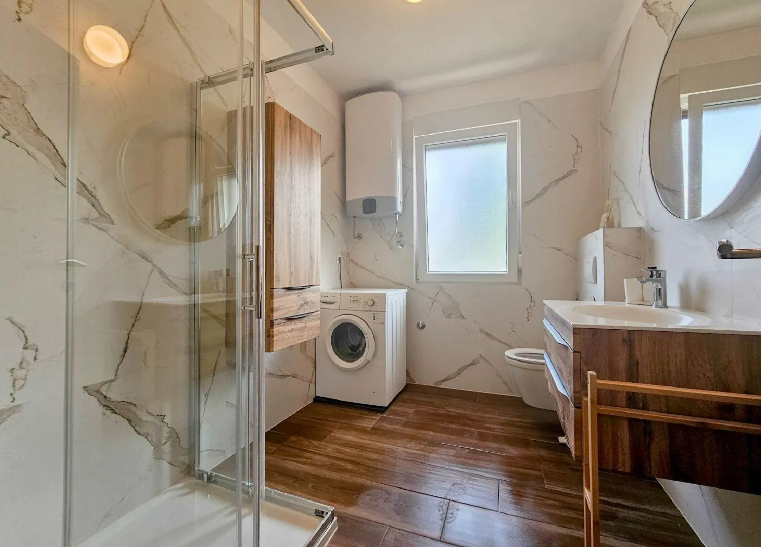 Bezauberndes Apartment Nur 250 Meter Zum Strand Mit Garten, Klima, Waschmaschine Umag